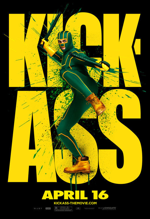 1000 piece jigsaw puzzle for the movie poster: Kick-Ass (2010) ver10