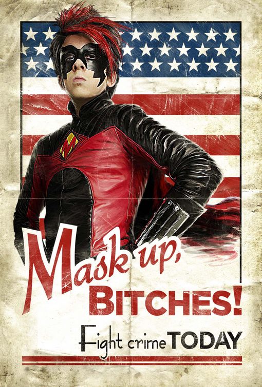 1000 piece jigsaw puzzle for the movie poster: Kick-Ass (2010) ver15