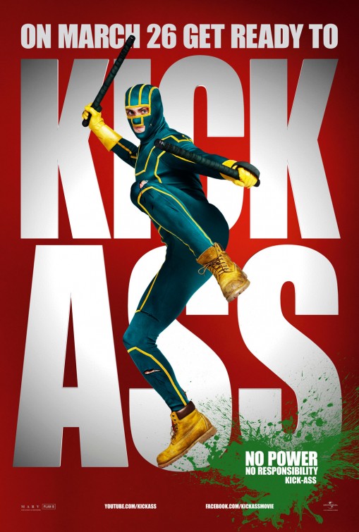 1000 piece jigsaw puzzle for the movie poster: Kick-Ass (2010) ver22