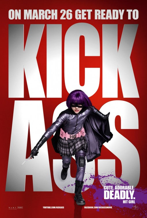 1000 piece jigsaw puzzle for the movie poster: Kick-Ass (2010) ver23