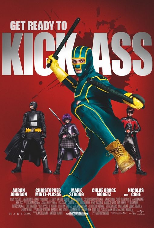 1000 piece jigsaw puzzle for the movie poster: Kick-Ass (2010) ver27