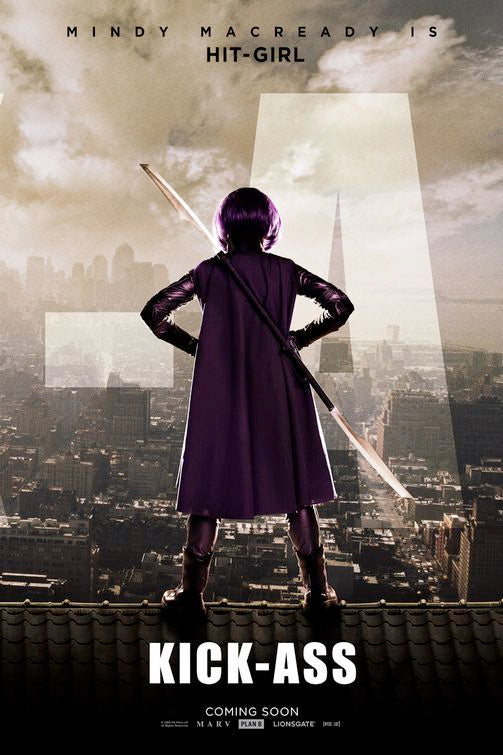 1000 piece jigsaw puzzle for the movie poster: Kick-Ass (2010) ver3