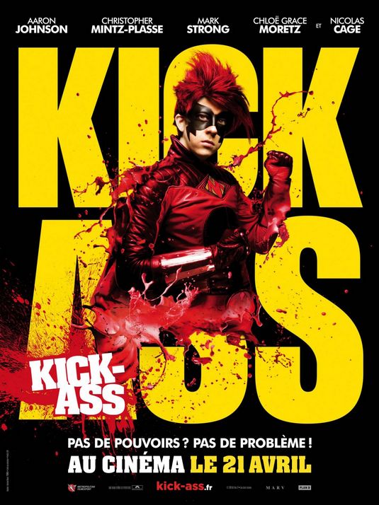 1000 piece jigsaw puzzle for the movie poster: Kick-Ass (2010) ver30