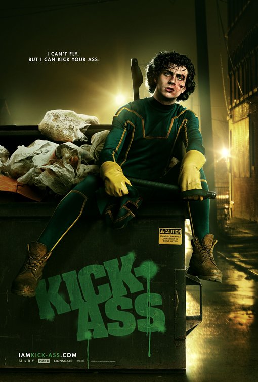 1000 piece jigsaw puzzle for the movie poster: Kick-Ass (2010) ver5