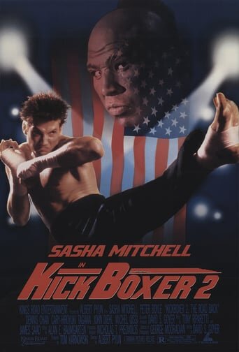 1000 piece jigsaw puzzle for the movie poster: Kickboxer 2: The Road Back (1991)