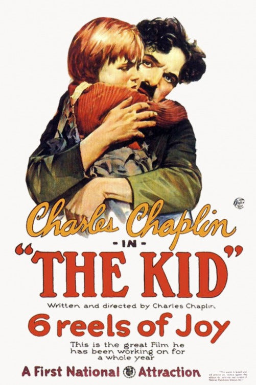 1000 piece jigsaw puzzle for the movie poster: The Kid (1921)