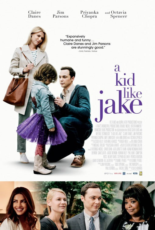 1000 piece jigsaw puzzle for the movie poster: A Kid Like Jake (2018)