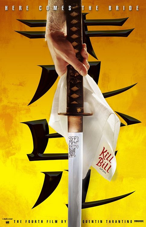 the movie poster: Kill Bill: Vol. 1 (2003) ver3