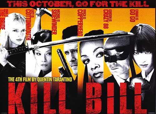 the movie poster: Kill Bill: Vol. 1 (2003) ver7