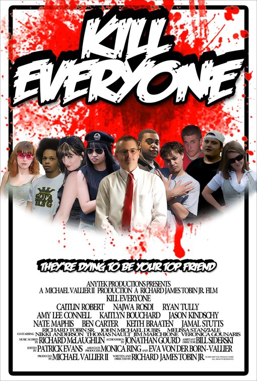 1000 piece jigsaw puzzle for the movie poster: Kill Everyone (2009)