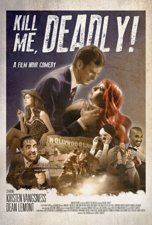 1000 piece jigsaw puzzle for the movie poster: Kill Me, Deadly (2016)