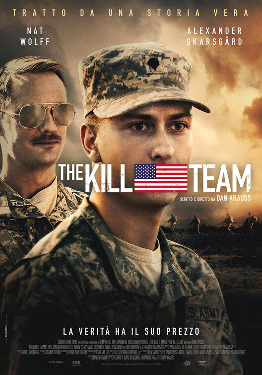 1000 piece jigsaw puzzle for the movie poster: The Kill Team (2019) ver2