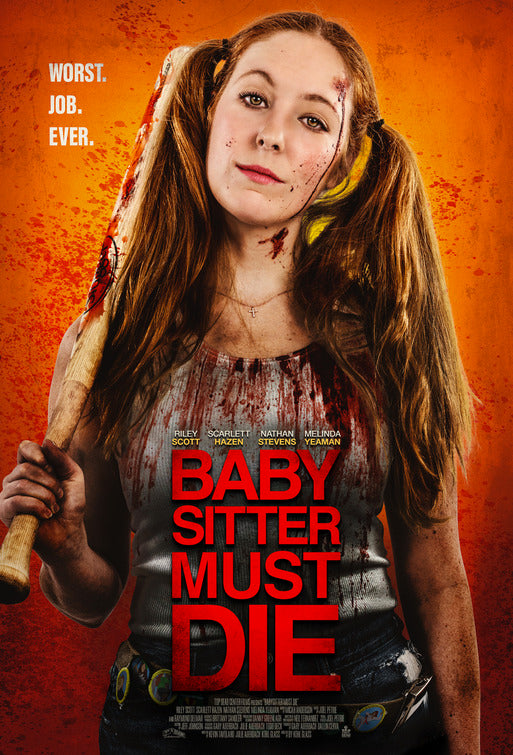 1000 piece jigsaw puzzle for the movie poster: Babysitter Must Die (2020)