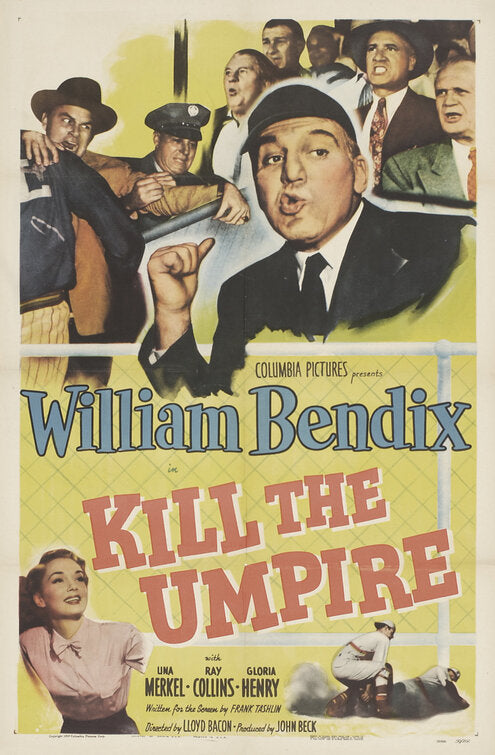 1000 piece jigsaw puzzle for the movie poster: Kill the Umpire (1950)