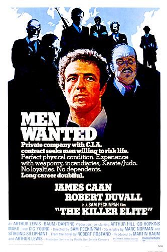 the movie poster: The Killer Elite (1975)