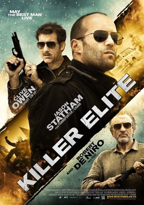 1000 piece jigsaw puzzle for the movie poster: Killer Elite (2011) ver10