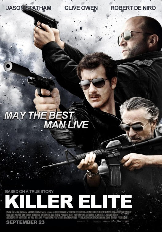 1000 piece jigsaw puzzle for the movie poster: Killer Elite (2011) ver7