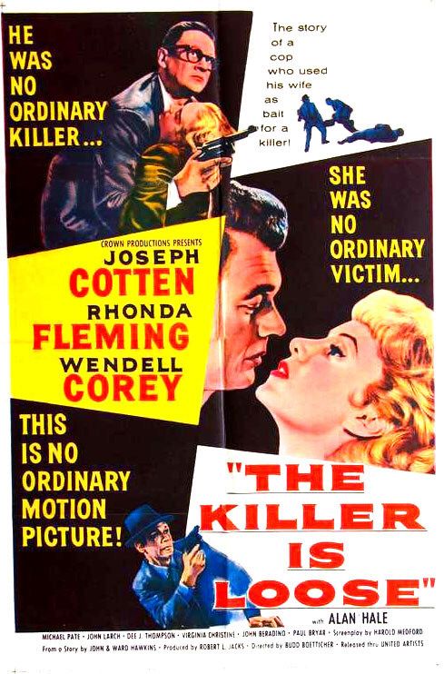the movie poster: The Killer Is Loose (1956)
