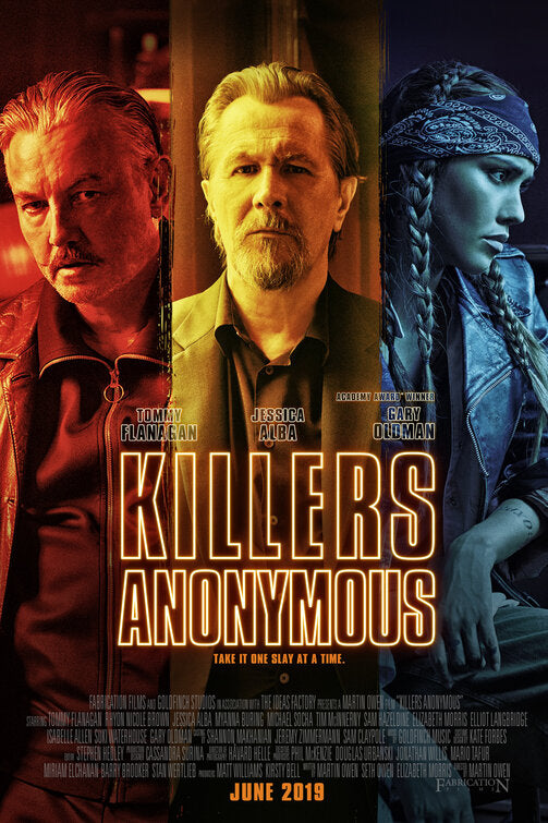 1000 piece jigsaw puzzle for the movie poster: Killers Anonymous (2019) ver2
