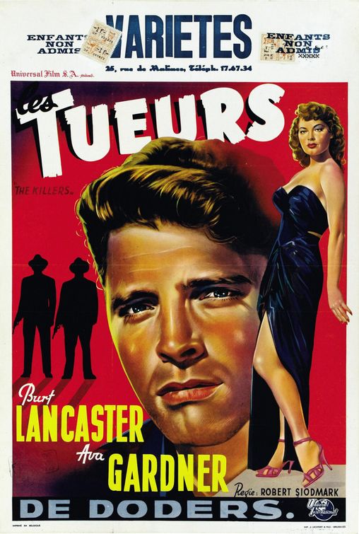 the movie poster: The Killers (1946) ver4
