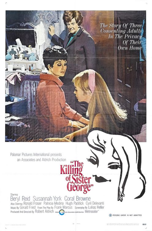 the movie poster: The Killing of Sister George (1968)