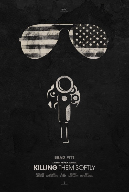 1000 piece jigsaw puzzle for the movie poster: Killing Them Softly (2012)