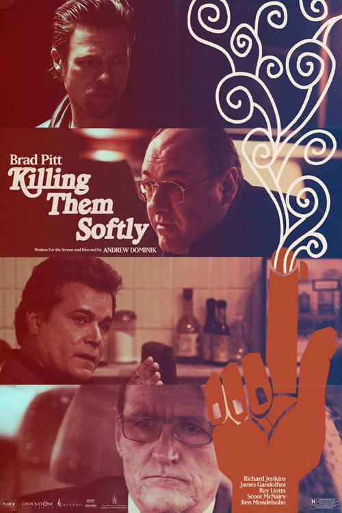 1000 piece jigsaw puzzle for the movie poster: Killing Them Softly (2012) ver8