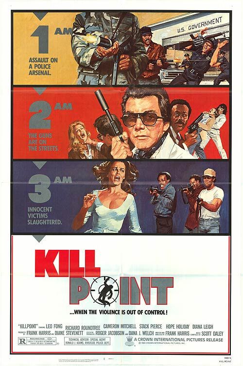 1000 piece jigsaw puzzle for the movie poster: Killpoint (1984)