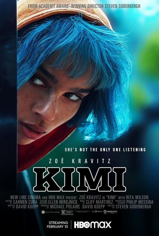 1000 piece jigsaw puzzle for the movie poster: Kimi (2022)