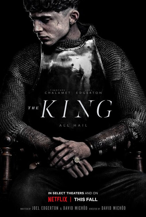 1000 piece jigsaw puzzle for the movie poster: The King (2019)