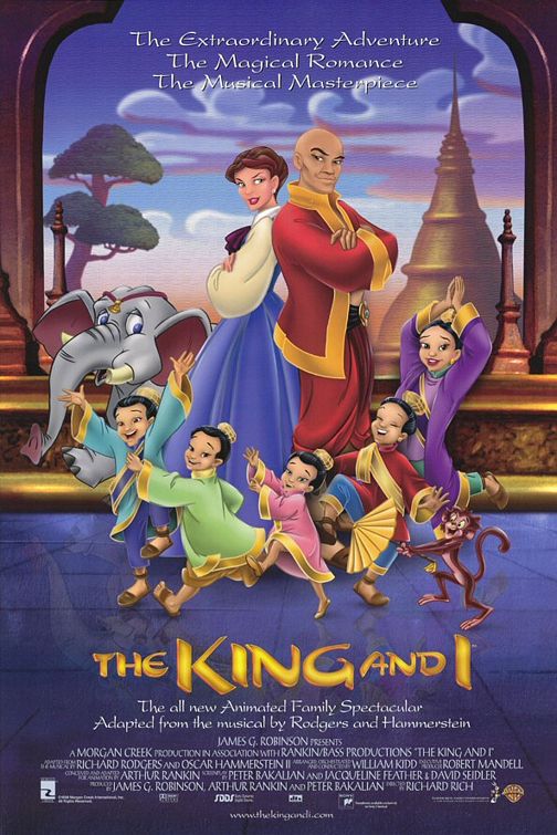the movie poster: The King & I (1999)