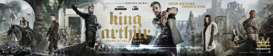 1000 piece jigsaw puzzle for the movie poster: King Arthur: Legend of the Sword (2017) ver8