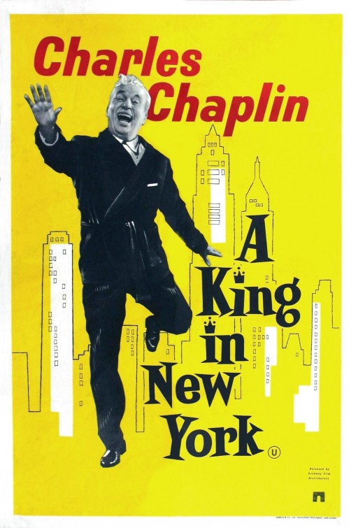 1000 piece jigsaw puzzle for the movie poster: A King in New York (1957) ver3