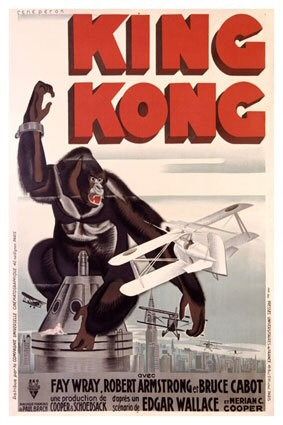 the movie poster: King Kong (1933) ver3