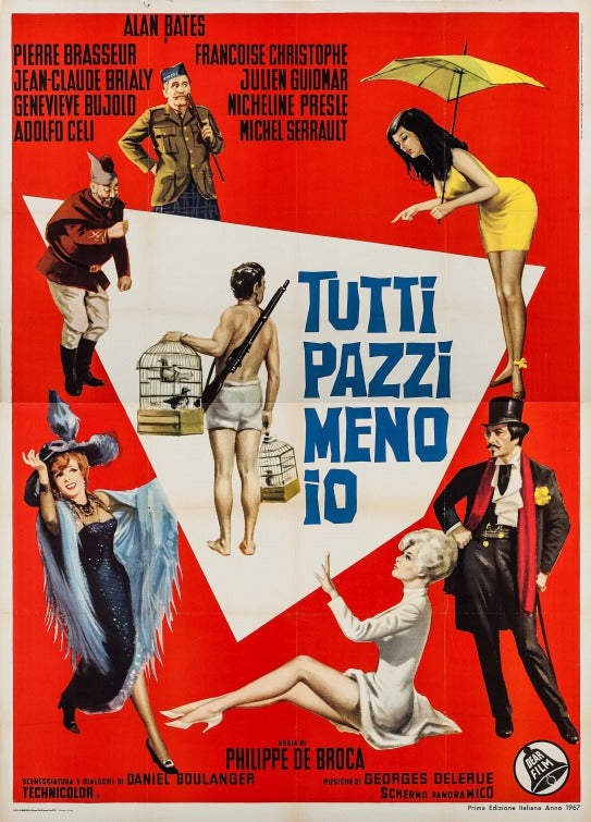 1000 piece jigsaw puzzle for the movie poster: King of Hearts (1967) ver4