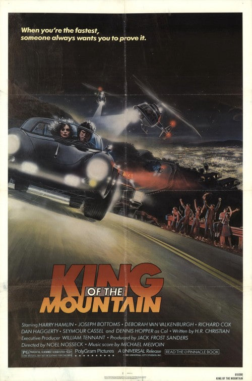 1000 piece jigsaw puzzle for the movie poster: King of the Mountain (1981)