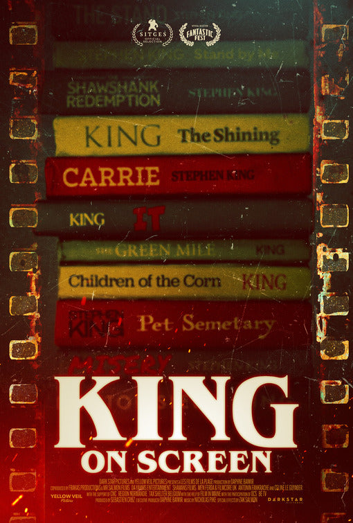 1000 piece jigsaw puzzle for the movie poster: King on Screen (2023)