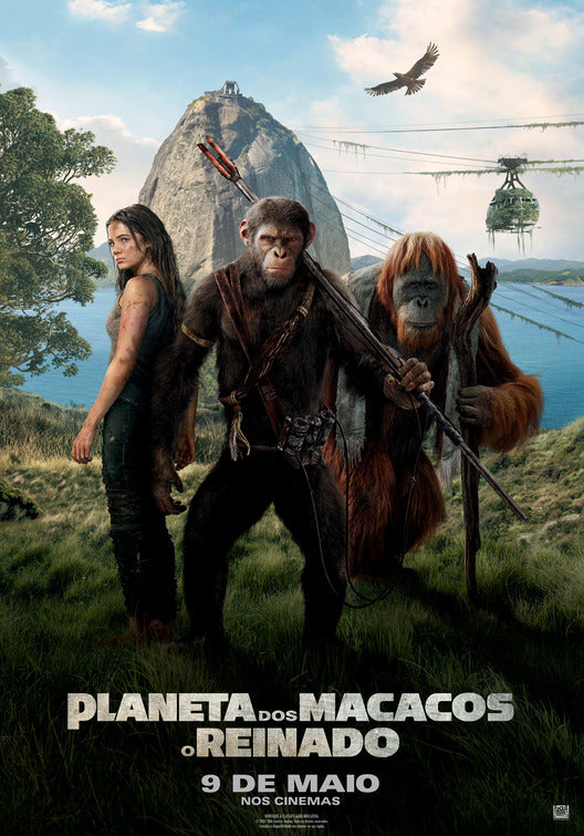 1000 piece jigsaw puzzle for the movie poster: Kingdom of the Planet of the Apes (2024) ver15