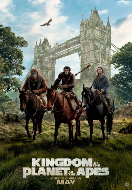 1000 piece jigsaw puzzle for the movie poster: Kingdom of the Planet of the Apes (2024) ver17