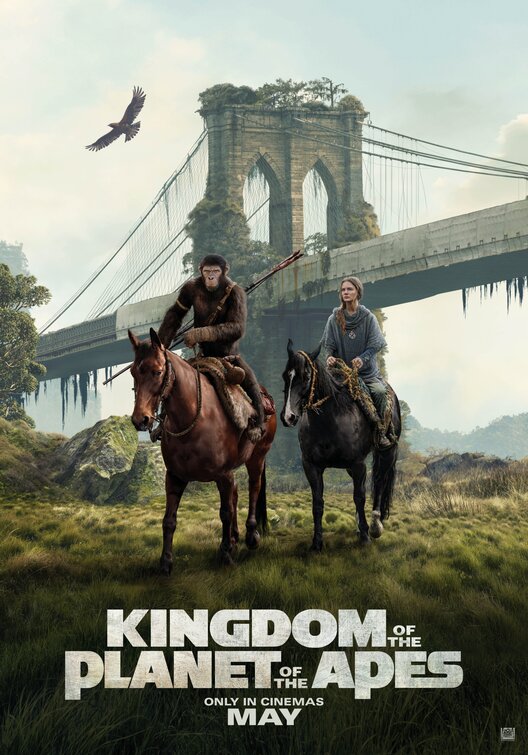 1000 piece jigsaw puzzle for the movie poster: Kingdom of the Planet of the Apes (2024) ver18