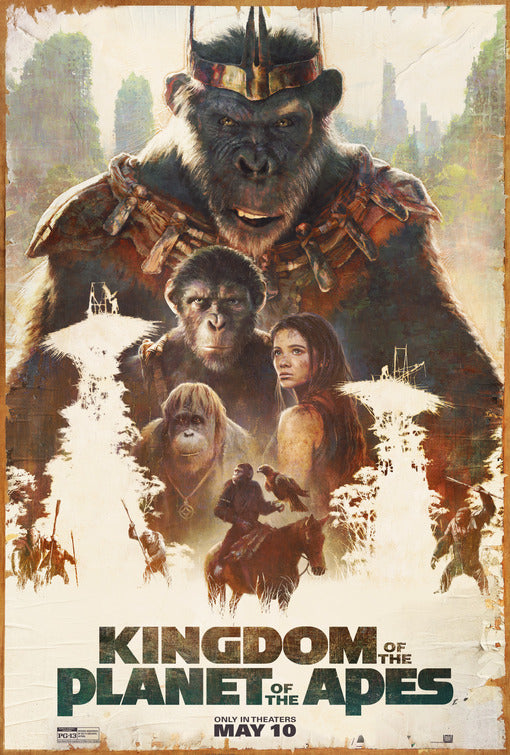 1000 piece jigsaw puzzle for the movie poster: Kingdom of the Planet of the Apes (2024) ver19