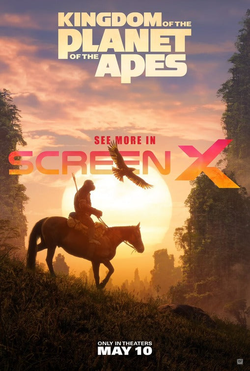 1000 piece jigsaw puzzle for the movie poster: Kingdom of the Planet of the Apes (2024) ver7