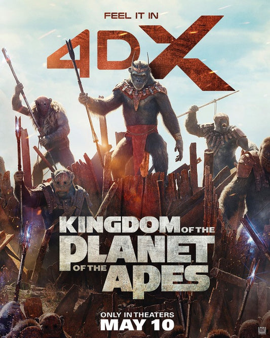 1000 piece jigsaw puzzle for the movie poster: Kingdom of the Planet of the Apes (2024) ver8