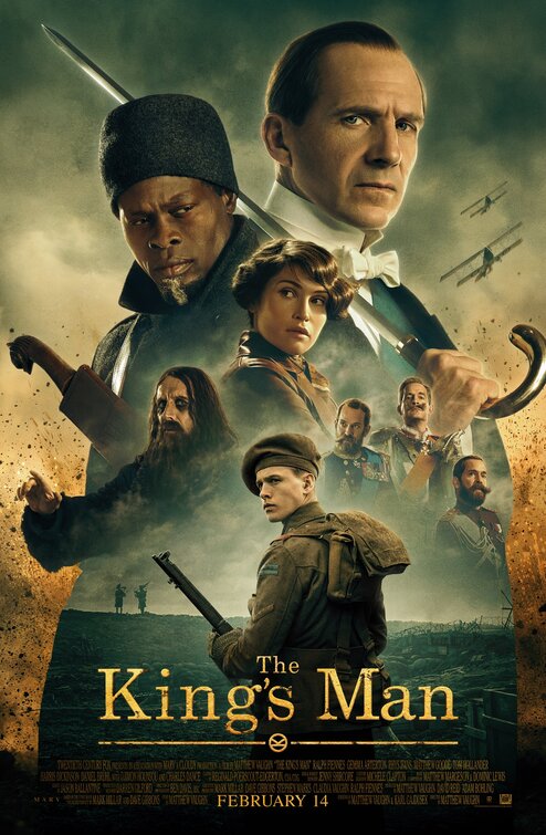 1000 piece jigsaw puzzle for the movie poster: The King's Man (2021) ver2