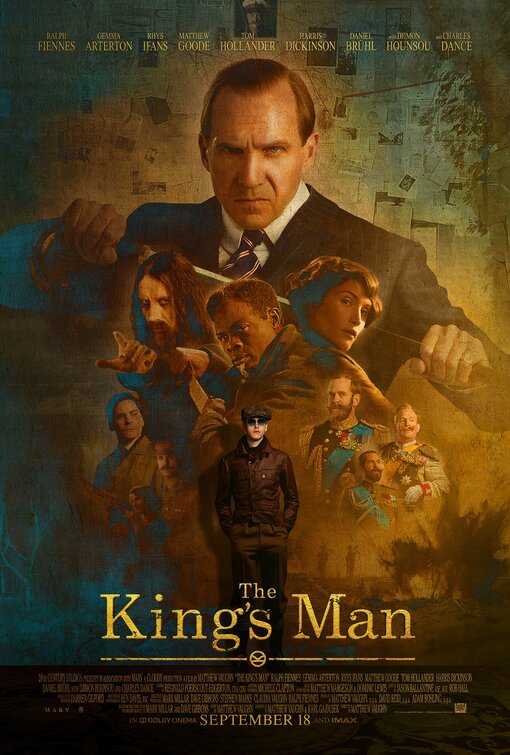 1000 piece jigsaw puzzle for the movie poster: The King's Man (2021) ver4