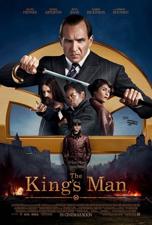 1000 piece jigsaw puzzle for the movie poster: The King's Man (2021) ver5