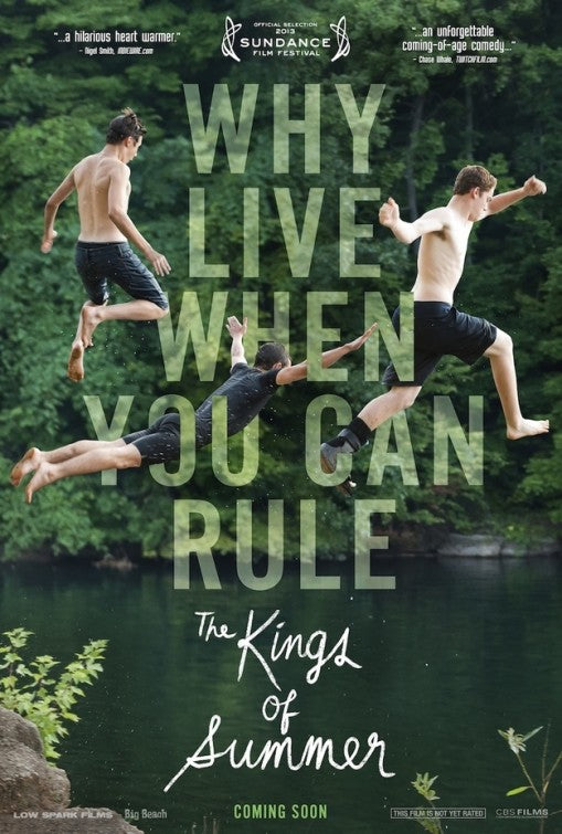 1000 piece jigsaw puzzle for the movie poster: The Kings of Summer (2013)
