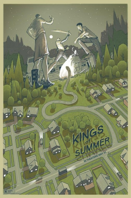 1000 piece jigsaw puzzle for the movie poster: The Kings of Summer (2013) ver3