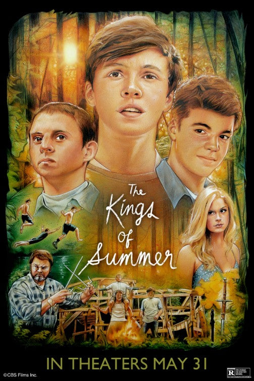 1000 piece jigsaw puzzle for the movie poster: The Kings of Summer (2013) ver4