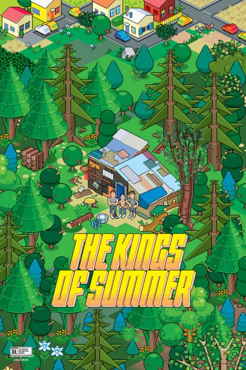 1000 piece jigsaw puzzle for the movie poster: The Kings of Summer (2013) ver6
